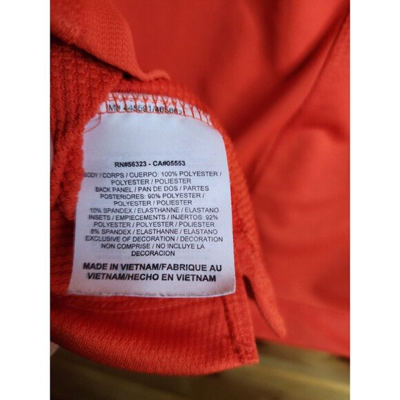 Nike Golf Mens Golf Dri-Fit Performance Shirt Orange Size Large - Picture 7 of 16